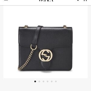 Gucci Interlocking Leather Crossbody